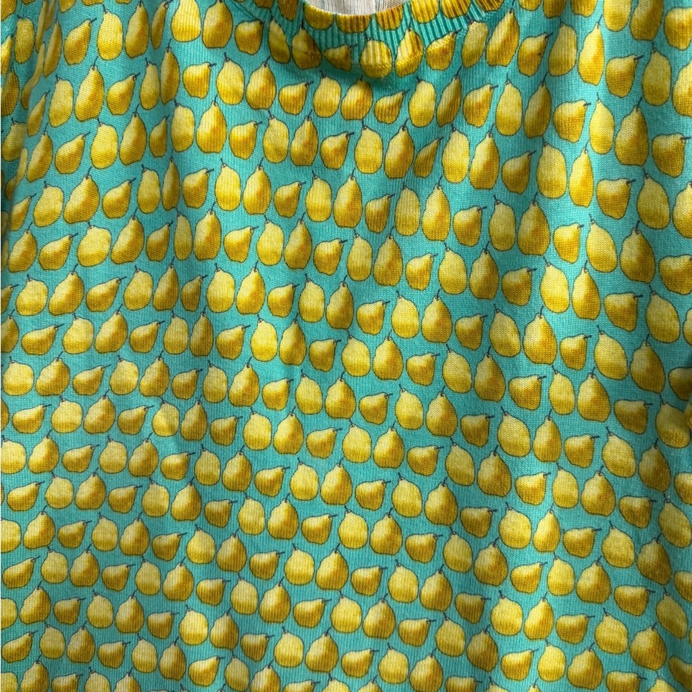 Talbots Multicolor Patterned‎ Pear Women's Sweater - Picture 4 of 6